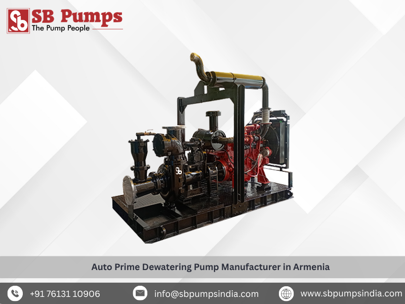 Auto Prime Dewatering Pump Manufacturer in Armenia