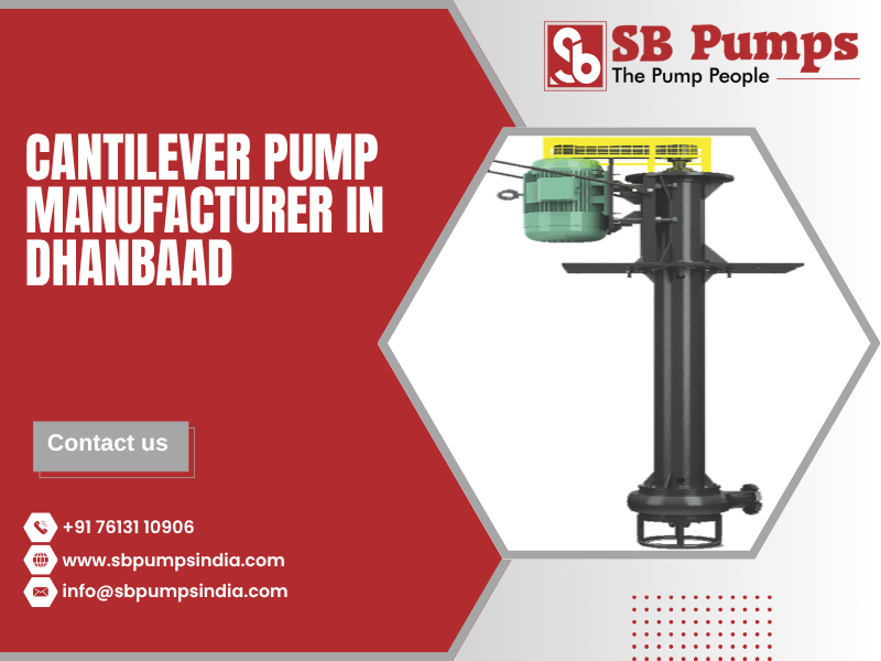 Cantilever Pump Manufacturer in Dhanbaad