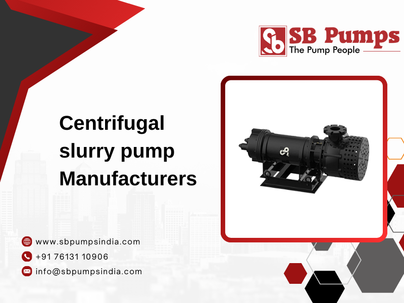 Centrifugal slurry pump Manufacturers