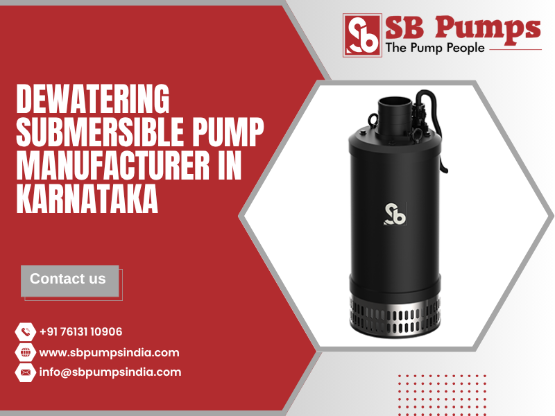 Dewatering Submersible Pump Manufacturer in Karnataka