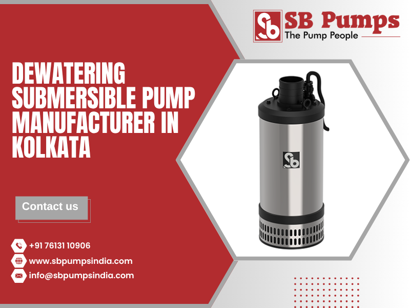 Dewatering Submersible Pump Manufacturer in Kolkata