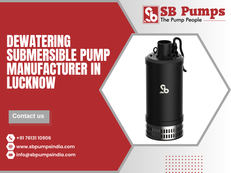Dewatering Submersible Pump Manufacturer in Lucknow