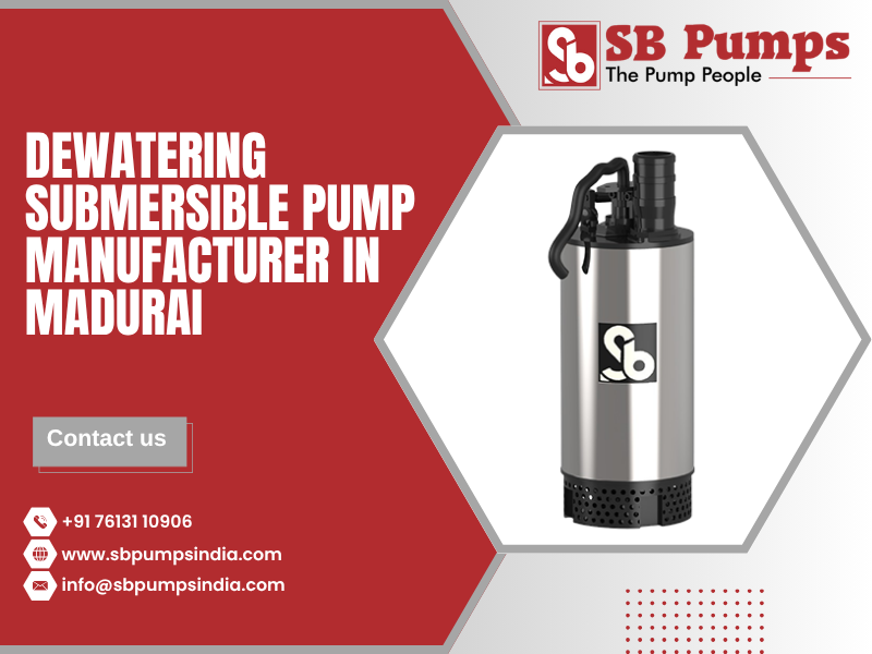 Dewatering Submersible Pump Manufacturer in Madurai