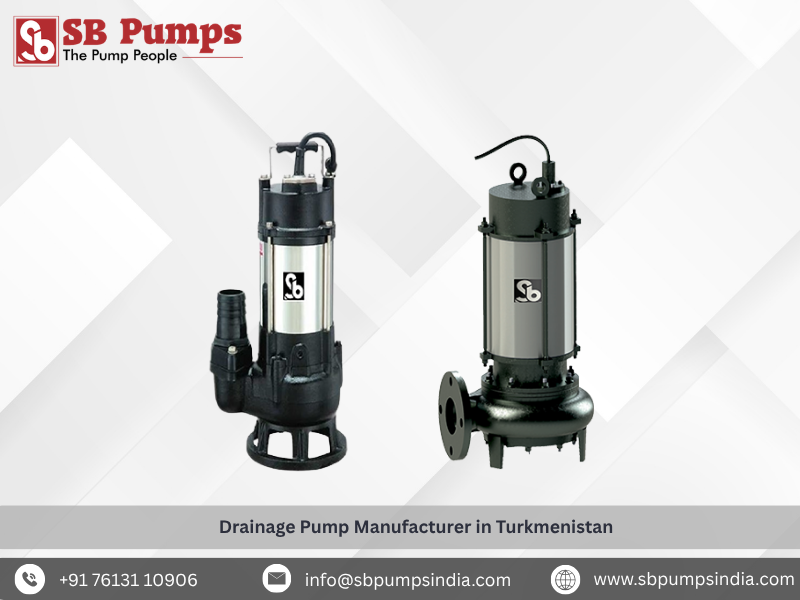 Drainage Pump Manufacturer in Turkmenistan