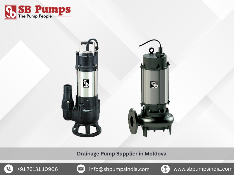 Drainage Pump Supplier in Moldova