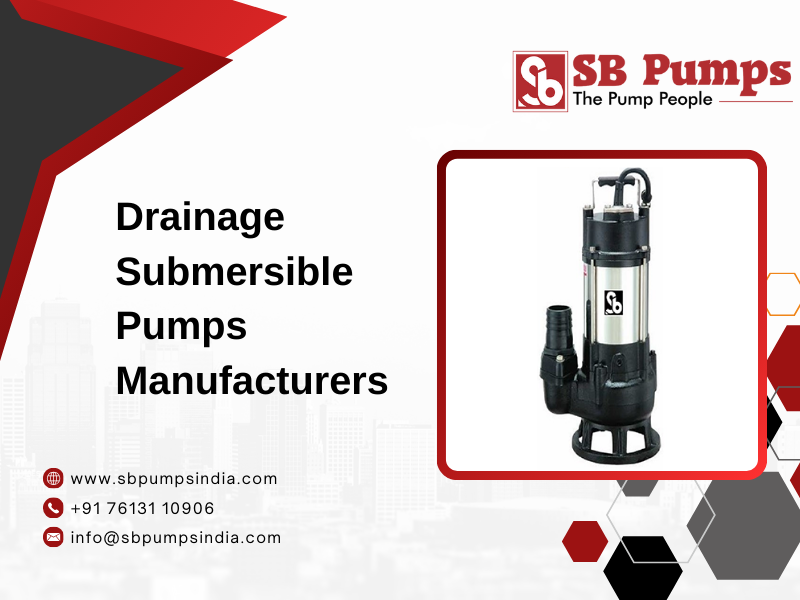 Drainage Submersible Pumps Manufacturers
