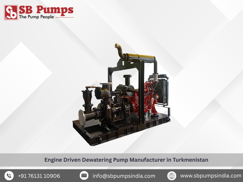 Engine Driven Dewatering Pump Manufacturer in Turkmenistan