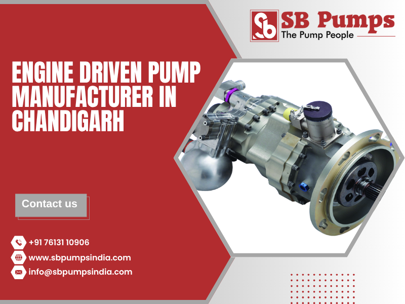 Engine Driven Pump Manufacturer in Chandigarh