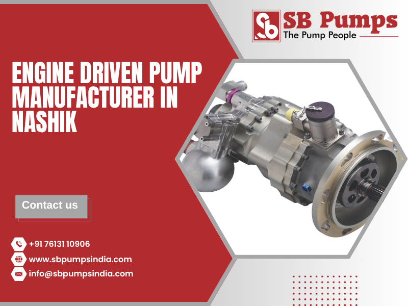Engine Driven Pump Manufacturer in Nashik