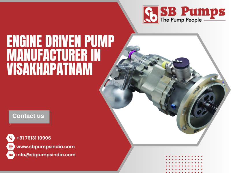Engine Driven Pump Manufacturer in Visakhapatnam