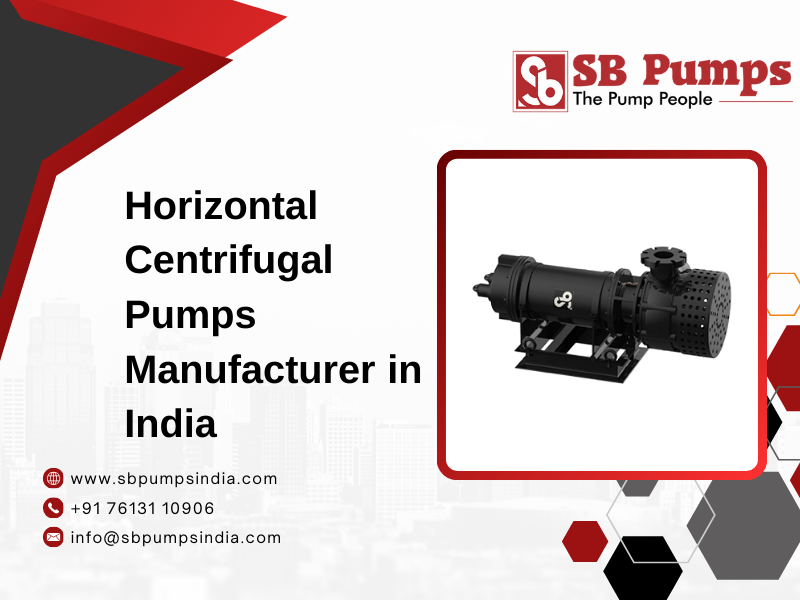 Horizontal Centrifugal Pumps Manufacturer in India