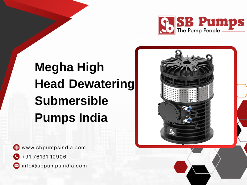 Megha High Head Dewatering Submersible Pumps India