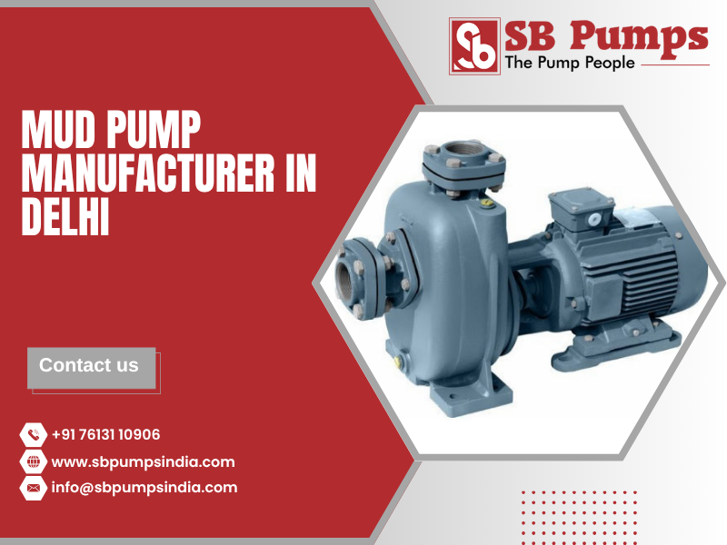 Mud Pump Manufacturer in Delhi
