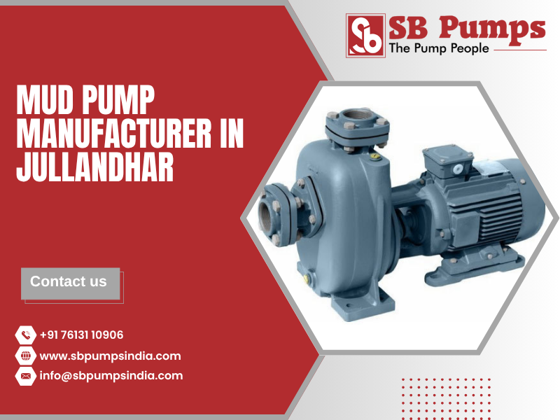 Mud Pump Manufacturer in Jullandhar
