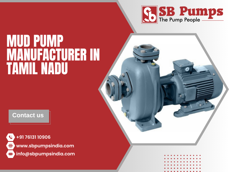 Mud Pump Manufacturer in Tamil Nadu