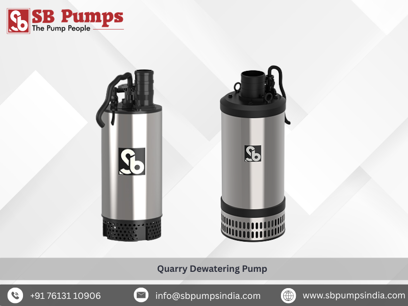 Quarry Dewatering Pump