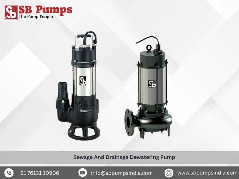 Sewage And Drainage Dewatering Pump