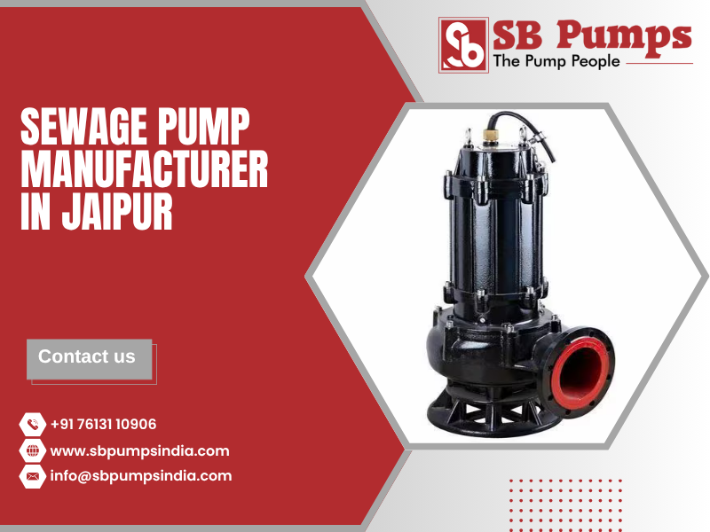 Sewage Pump Manufacturer in Jaipur