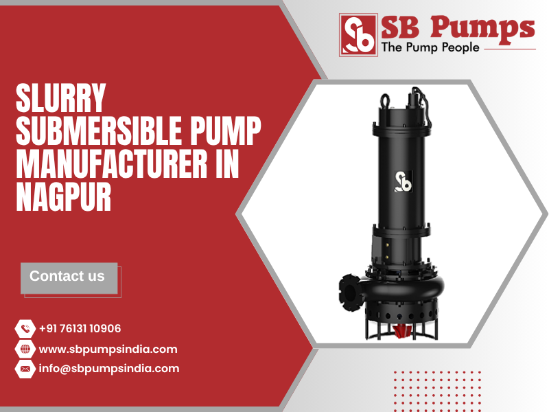 Slurry Submersible Pump Manufacturer in Nagpur