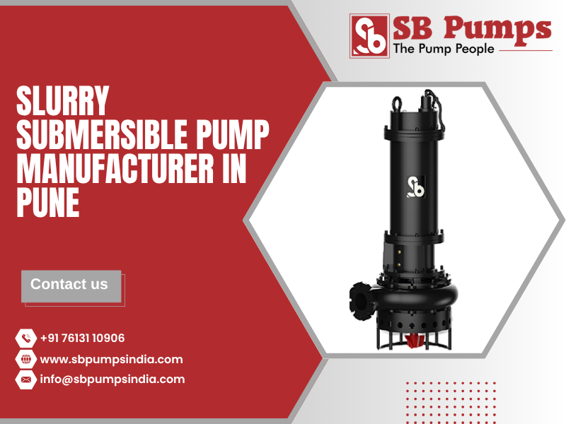 Slurry Submersible Pump Manufacturer in Pune