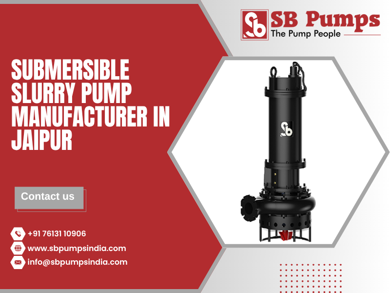 Submersible Slurry Pump Manufacturer in Jaipur