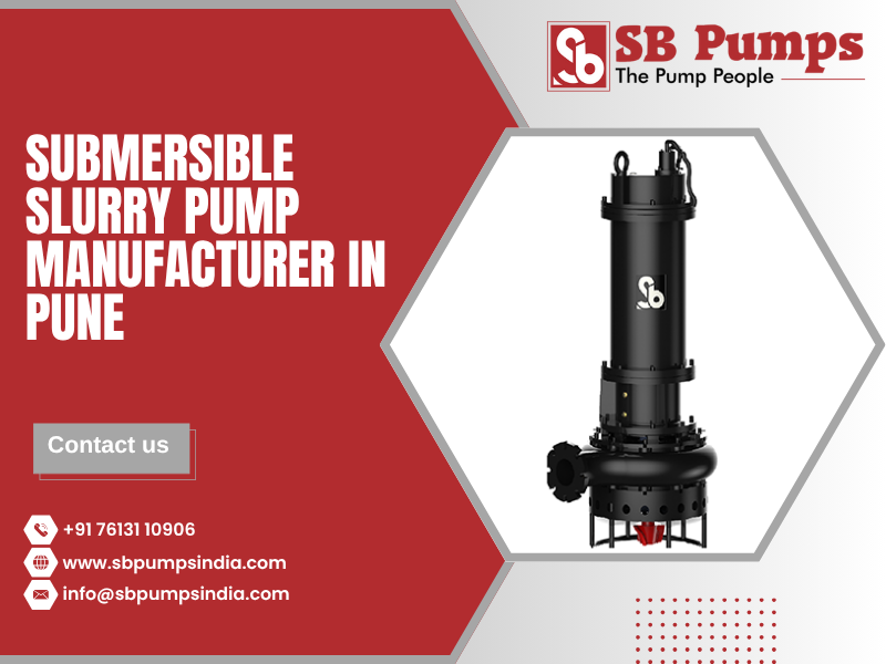 Submersible Slurry Pump Manufacturer in Pune