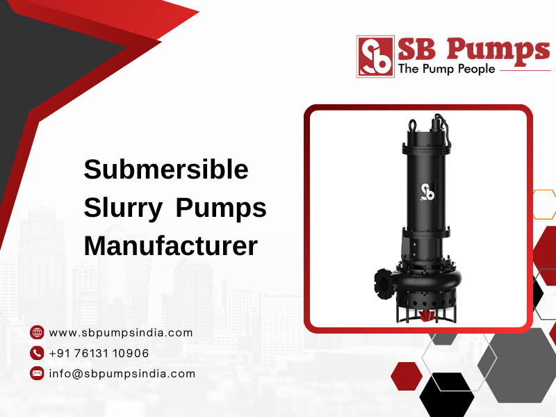 Submersible Slurry Pumps Manufacturer